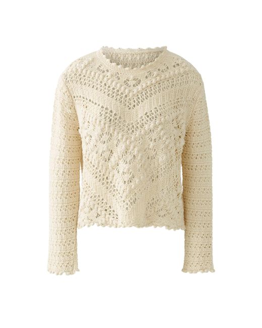 Ouí White Pullover