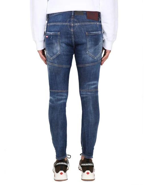 DSquared² Sailor Fit Jeans in Blue für Herren