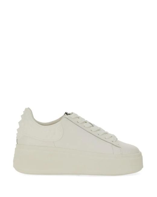 Ash White Low-Top Sneaker