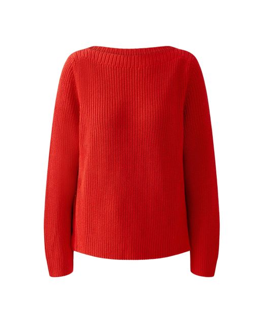 Ouí Red Baumwollpullover