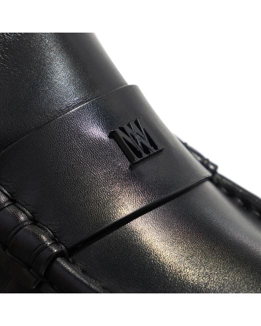 Max Mara Loafers in het Black