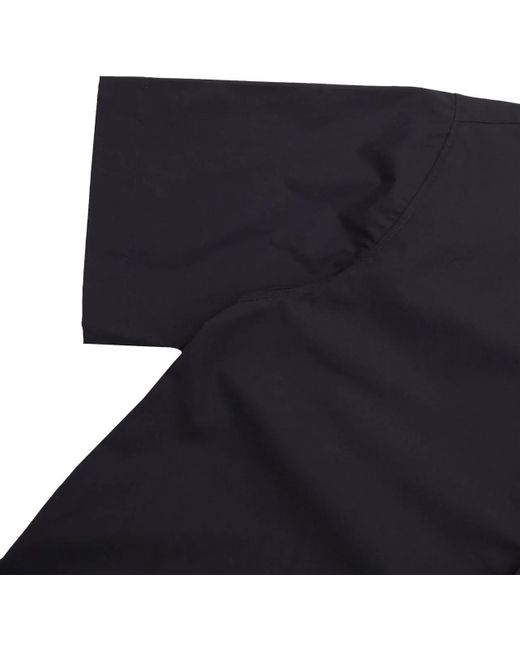 A PAPER KID Camicia Ss Nera in Blue für Herren