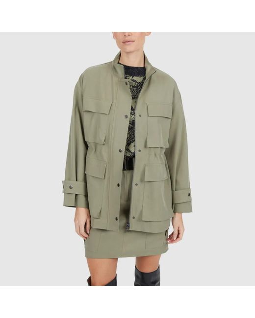 MARC AUREL Green Jacke