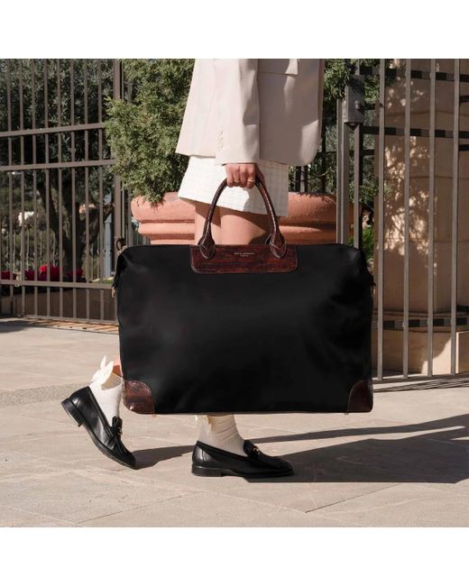 Isabel Bernard Black Weekender