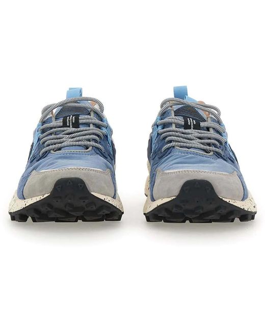 Flower Mountain Low-Top Sneaker in Blue für Herren
