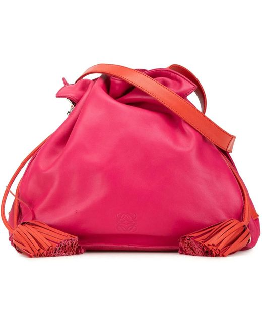 Loewe Red Hobo Bags