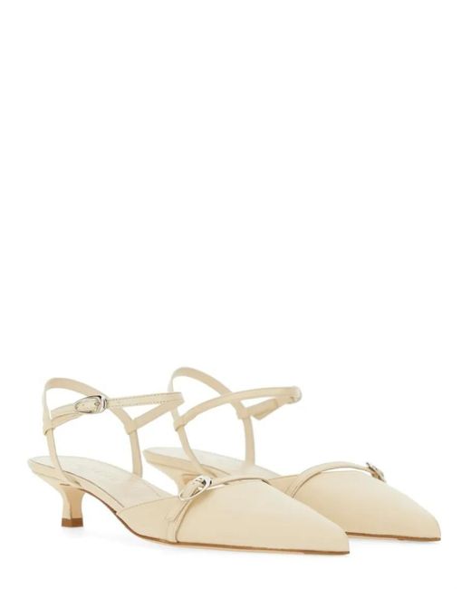 Aeyde White Hohe Schuhe
