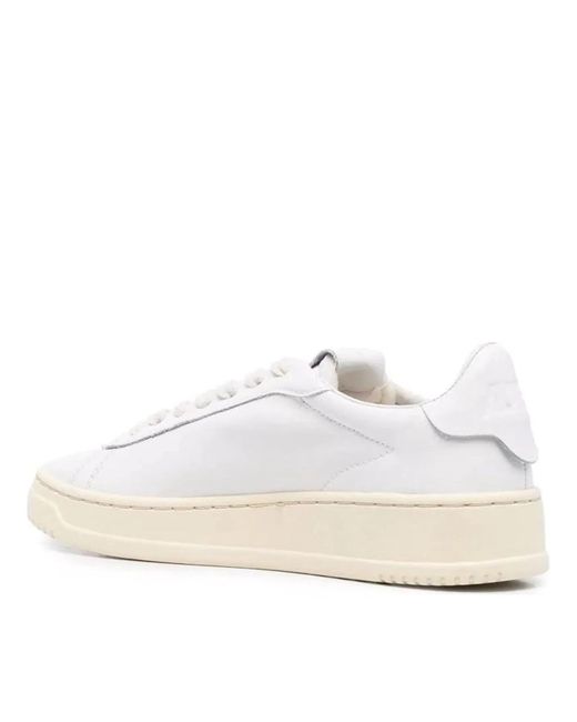 Autry Low-Top Sneakers in het White