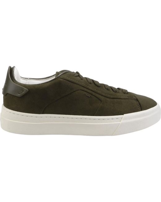 Santoni Low-Top Sneaker in Black für Herren