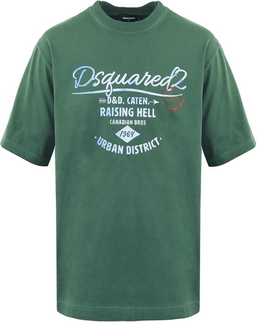 DSquared² Super Negative Dyed Groen in Green für Herren
