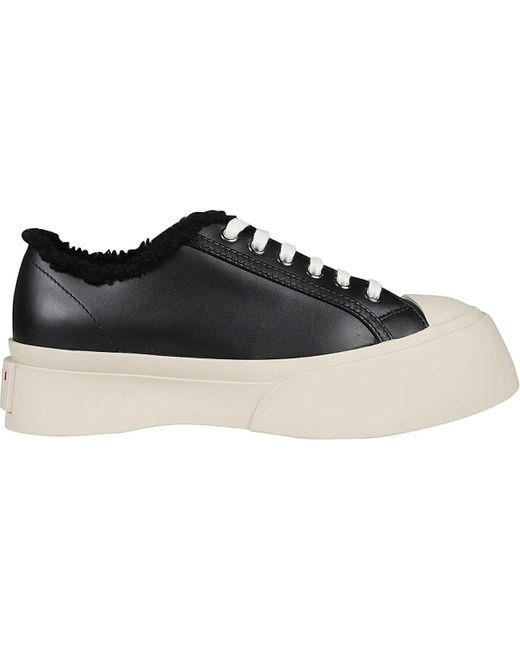 Marni Low-Top Sneakers in het Black
