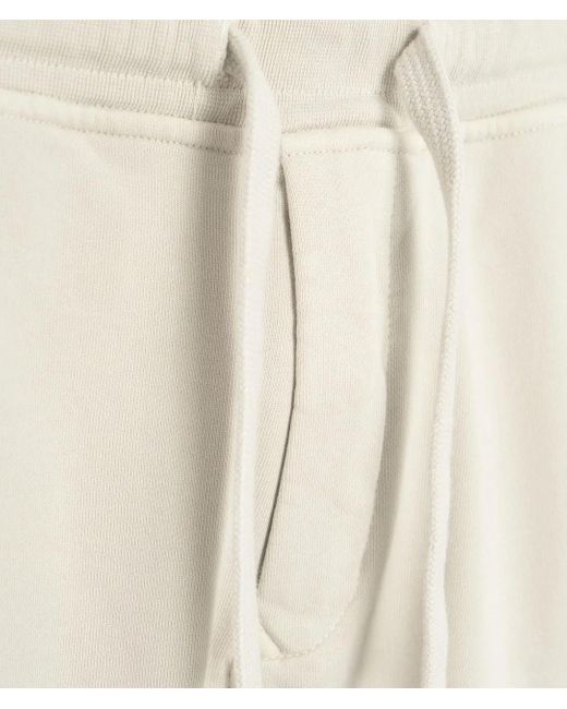 Stone Island Jogging Pants With Logo Details in White für Herren