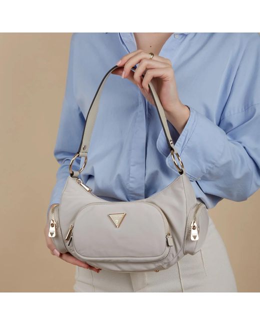 Guess Hobo Bags in het Gray
