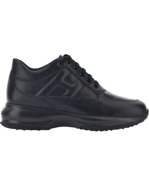 Hogan Black Low-Top Sneaker