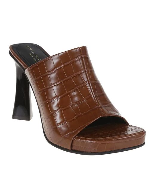 Stella McCartney Brown Slipper & Pantoletten