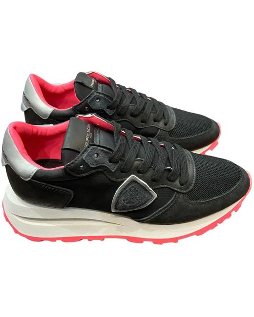 Philippe Model Low-Top Sneakers in het Black