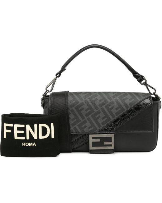 Fendi Black Hobo Bags