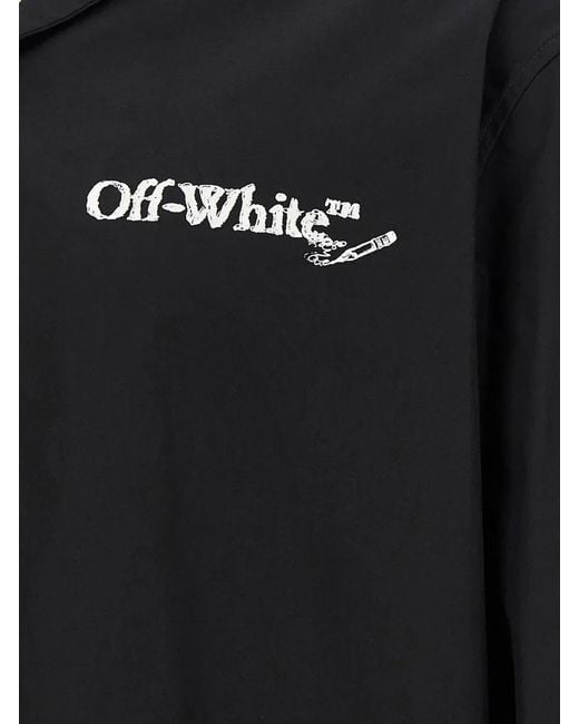 Off-White c/o Virgil Abloh 'Scribble Arr' Shirt in Black für Herren