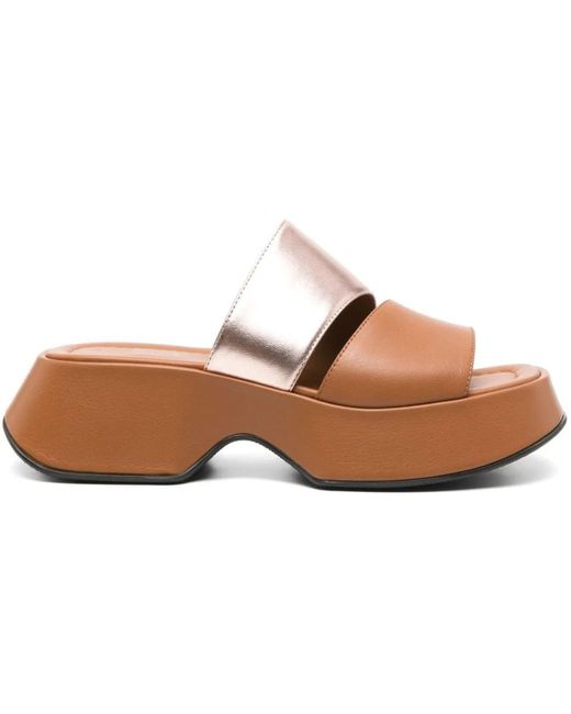 Vic Matié Black Sandalen