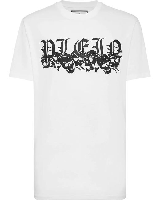 Philipp Plein T-Shirts And Polos in White für Herren