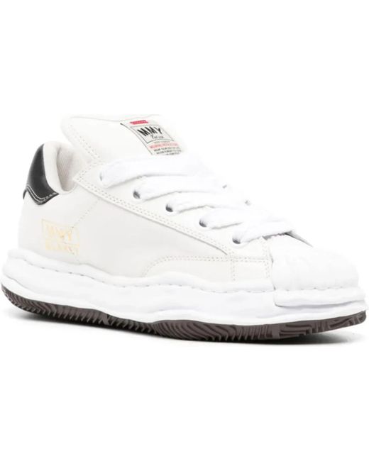 Maison Mihara Yasuhiro Low-Top Sneakers in het Black voor heren
