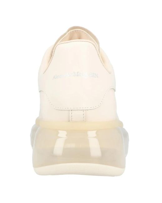 Alexander McQueen White Low-Top Sneaker