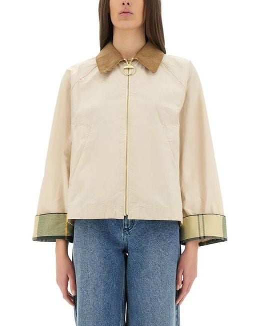 Barbour Natural "Catlin" Rain Jacket
