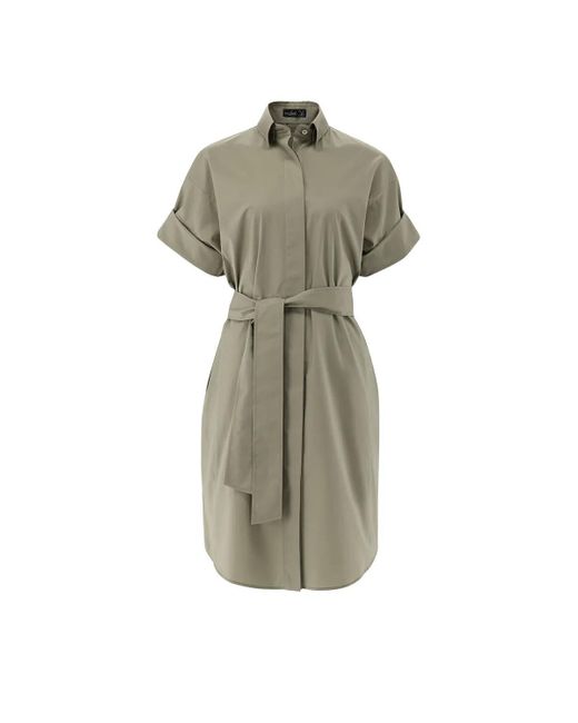 Van Laack Gray Kleid Modern Fit Uni