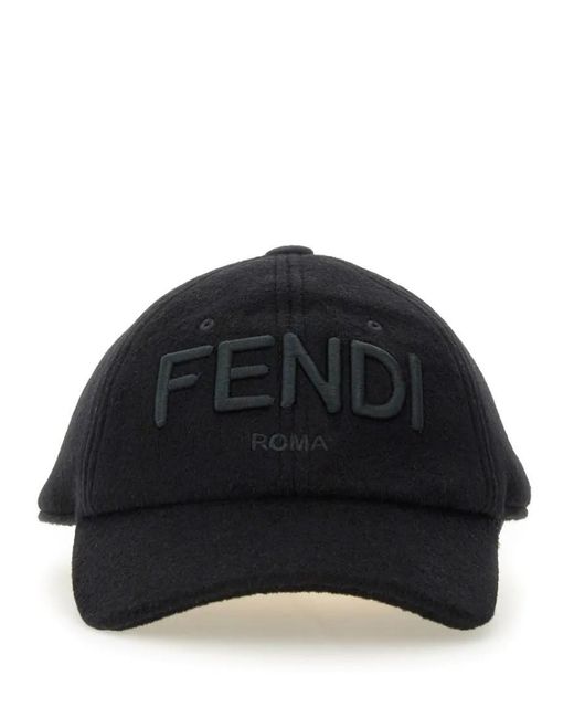 Fendi Caps & Mützen in Black für Herren