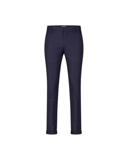 Dondup Elastische Slim-Fit Hose in Blue für Herren