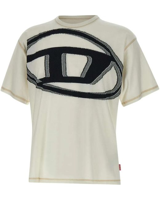 DIESEL T-Shirts And Polos in White für Herren