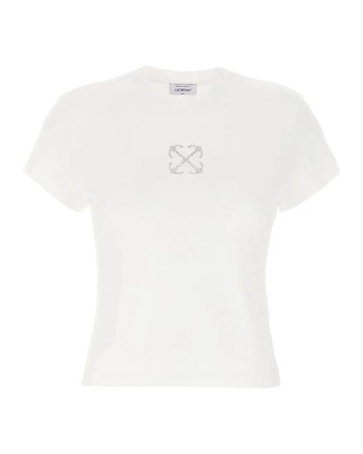Off-White c/o Virgil Abloh White 'Arrow Jewel' T-Shirt