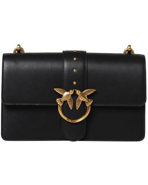 Pinko Black Hobo Bags