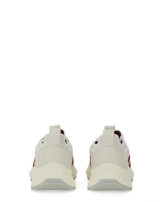 Bally White Low-Top Sneaker