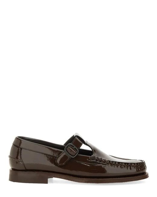 Hereu Brown T-Bar "Alber" Moccasin