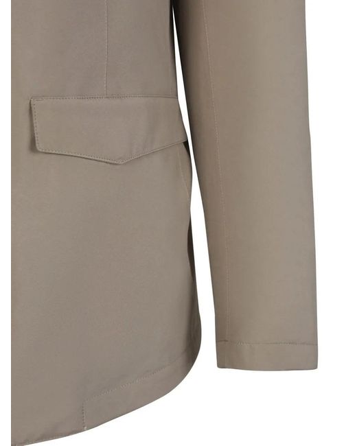 Herno Padded Technical Jacket in Natural für Herren