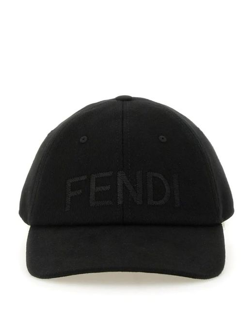 Fendi Caps & Mützen in Black für Herren
