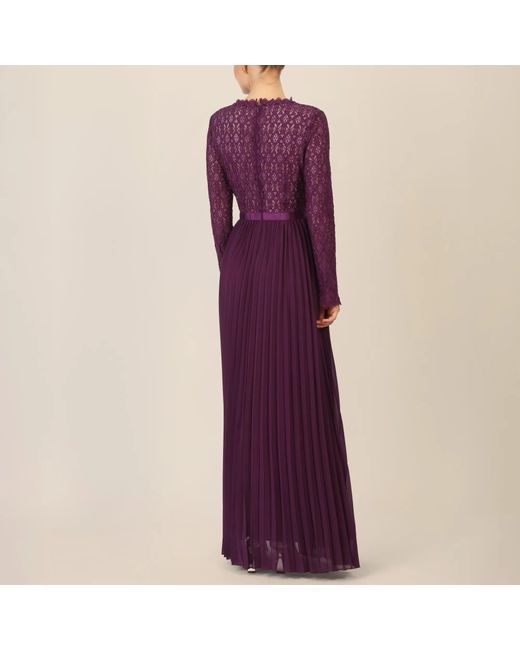 Apart Purple Abendkleid