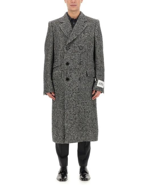 Dolce & Gabbana Re-Edition Coat in Gray für Herren