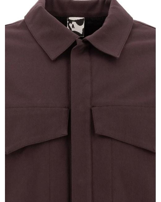 GR10K "Alpha" Overshirt in Brown für Herren