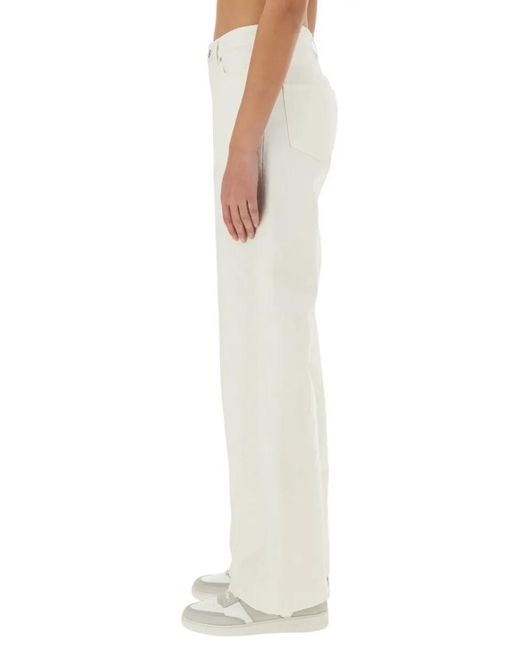 A.P.C. White "Elisabeth" Jeans