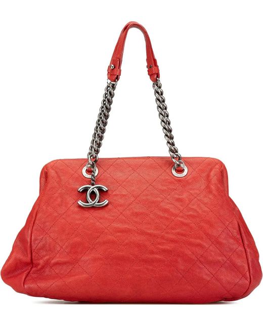 Chanel Red Crossbody Bags