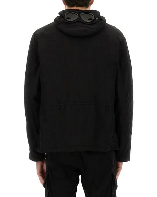 C P Company Streamlined Neutrals Outerwear Jacket in Black für Herren