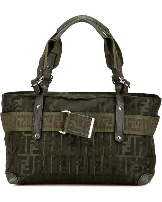 Fendi Green Crossbody Bags
