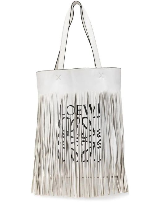 Loewe White Shopper