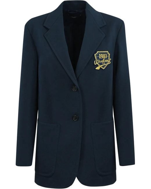 Max Mara Blue Jackets