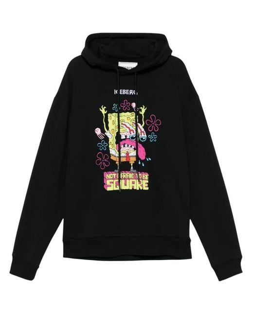 Iceberg Cotton Hoodie in Black für Herren
