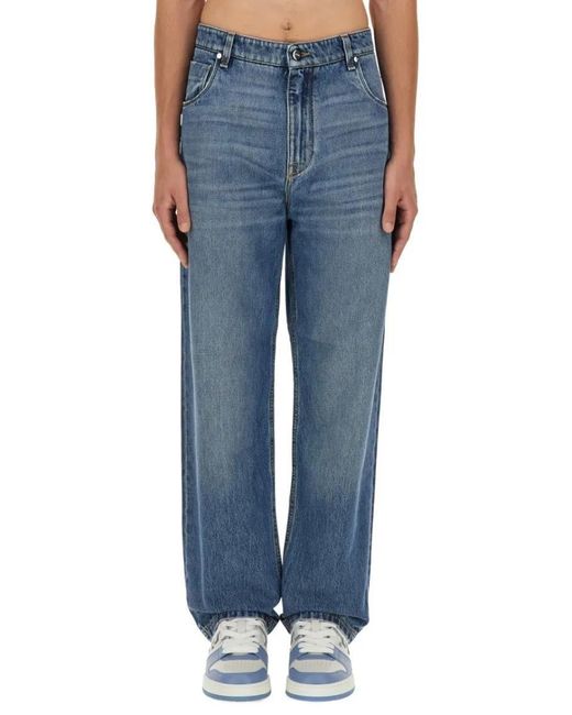 Fendi Light Regular Fit Jeans in Blue für Herren
