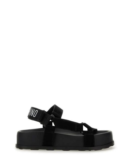 Moschino Black Sandalen