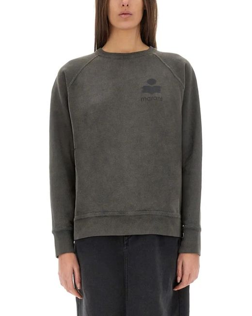 Isabel Marant Gray "Milla" Sweatshirt